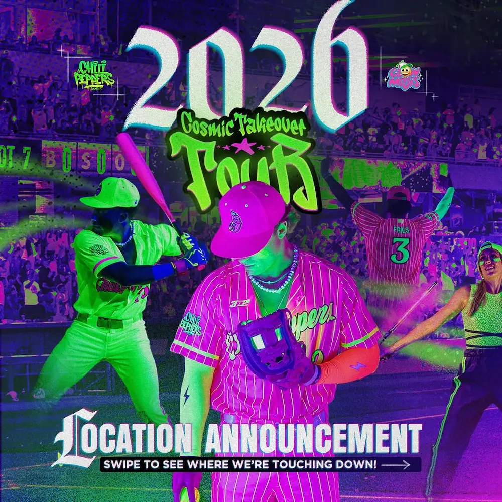 Cosmic Baseball Set to Glow Up Riders Field in 2026!
