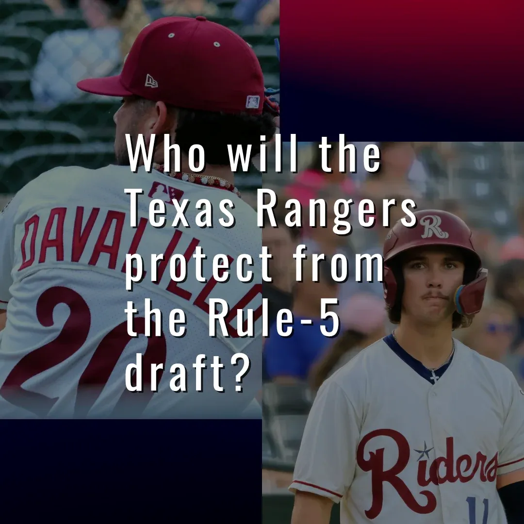 Texas Rangers 2025 Rule 5 Draft Eligible Prospects