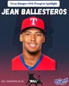 Jean Ballesteros Building a Solid First Season for DSL Rangers Blue