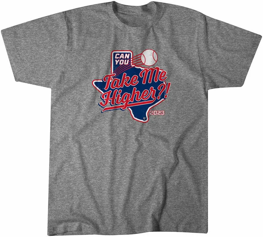 Breakingt has awesome Texas Rangers T-Shirts