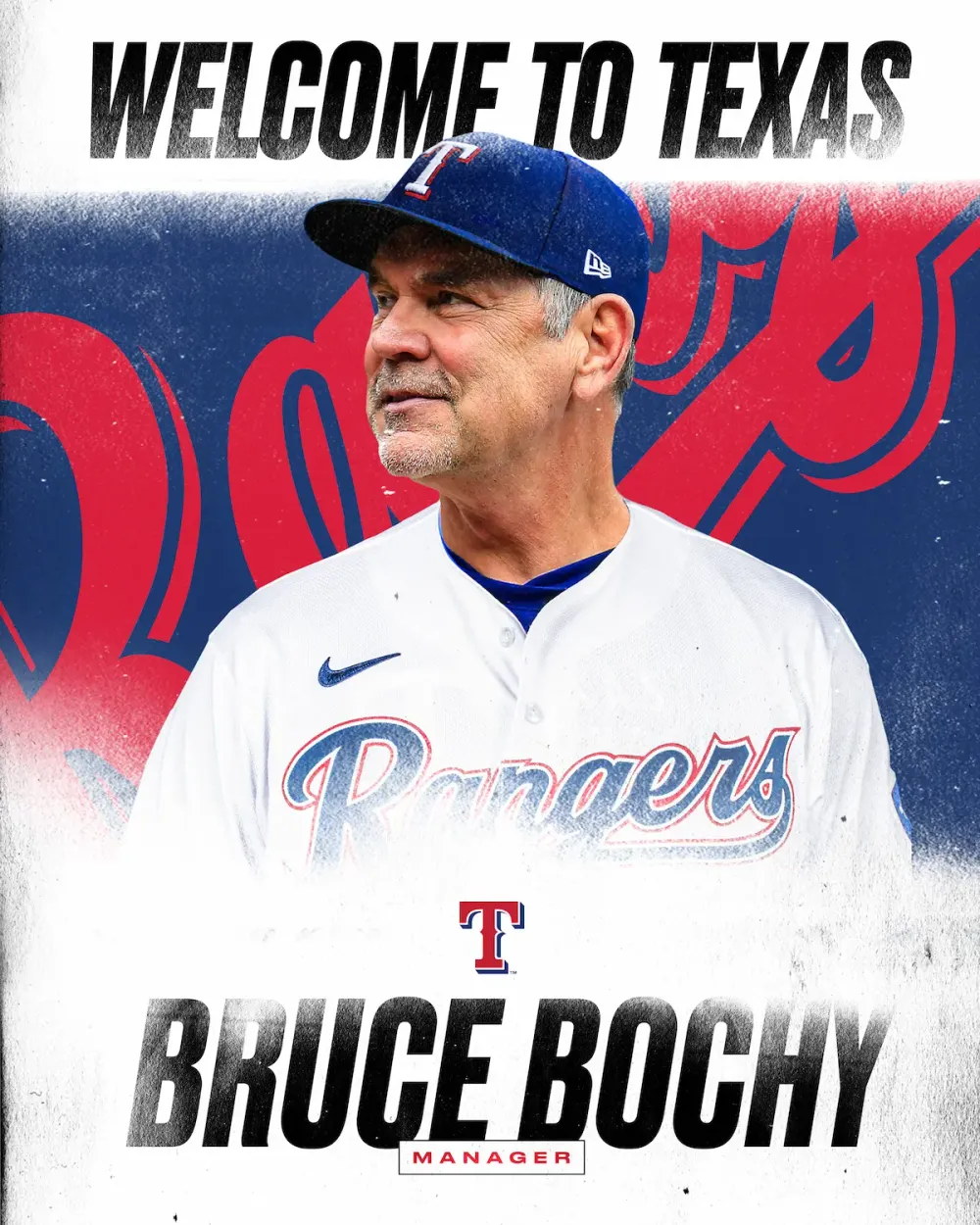 Bruce Bochy is the Texas Rangers new manager