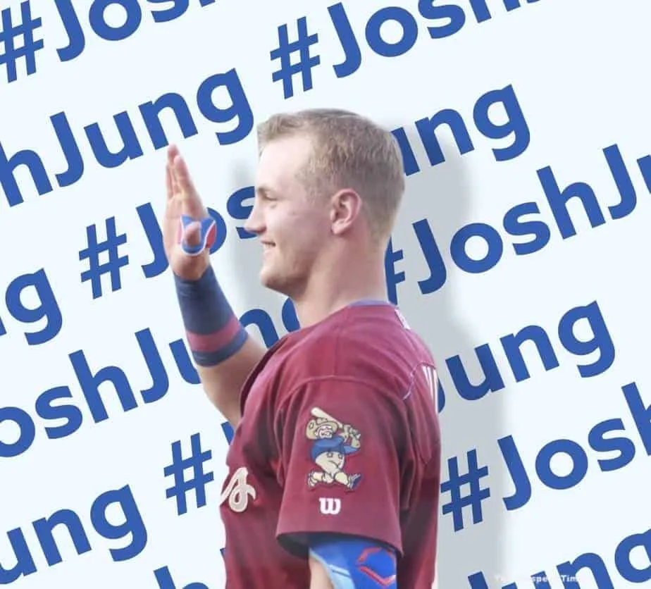 Josh Jung hit a home run in his 1st MLB at bat