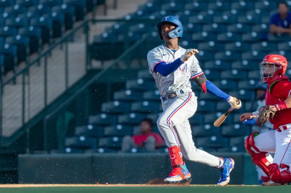 Rangers Promote Top Prospect Sebastian Walcott To AA Frisco