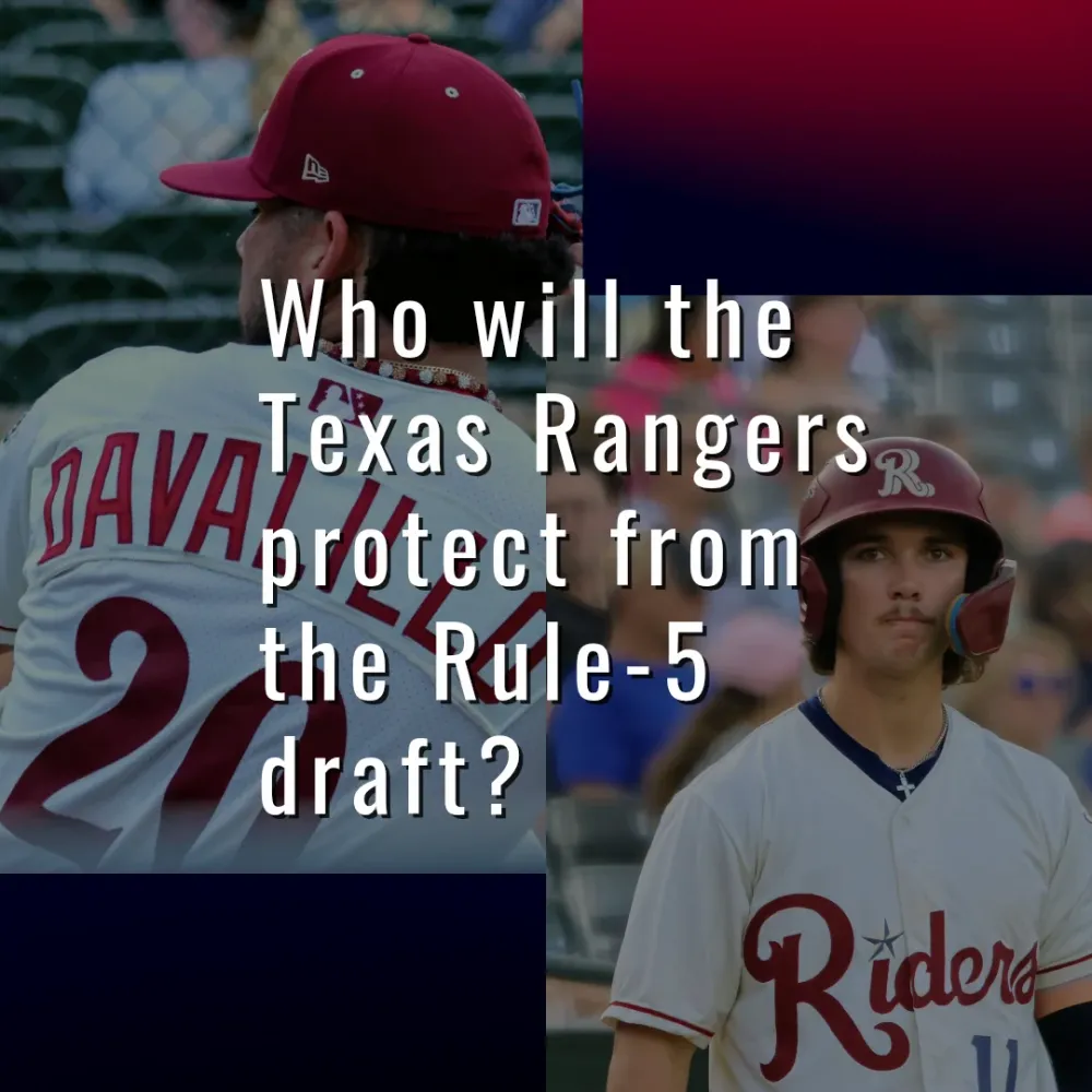 Texas Rangers 2025 Rule 5 Draft Eligible Prospects
