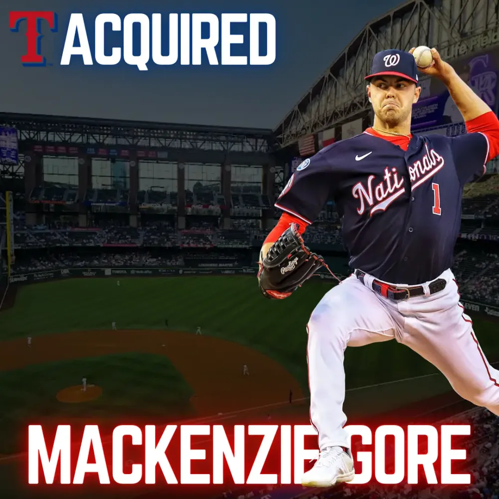 The Rangers Land MacKenzie Gore in a Blockbuster Trade: My Thoughts
