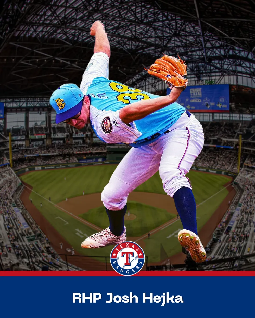 Rangers Sign Submarine Pitcher Josh Hejka to Minor League Deal