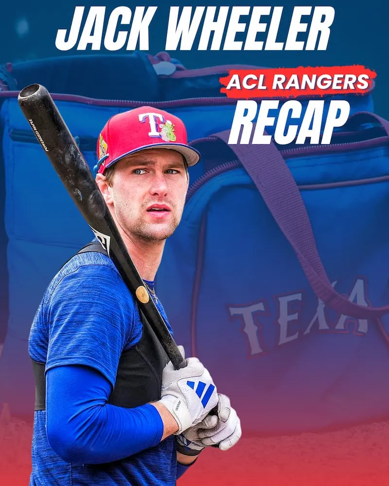 Jack Wheeler's ACL Season: A Strong Debut for the Rangers' 2025 6th Rounder