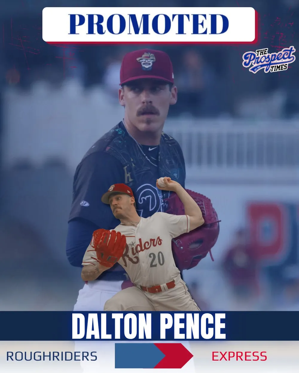 Texas Rangers No. 8 Prospect Dalton Pence Promoted to Triple-A Round Rock