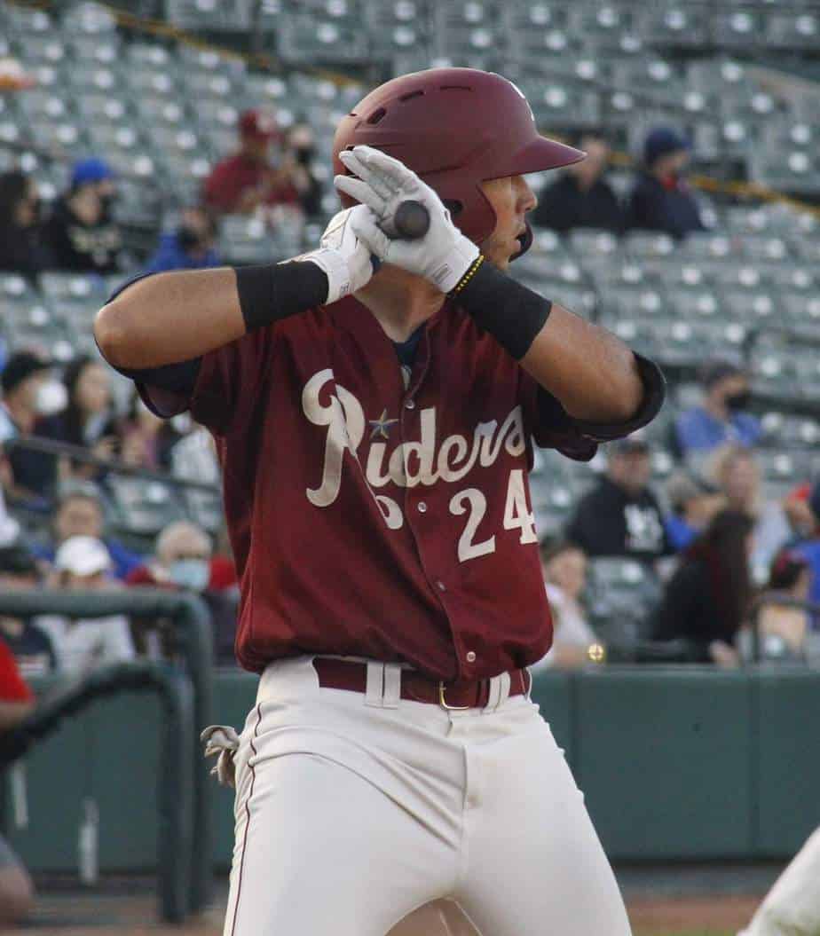 Hans Crouse made his 2nd start for the RoughRiders