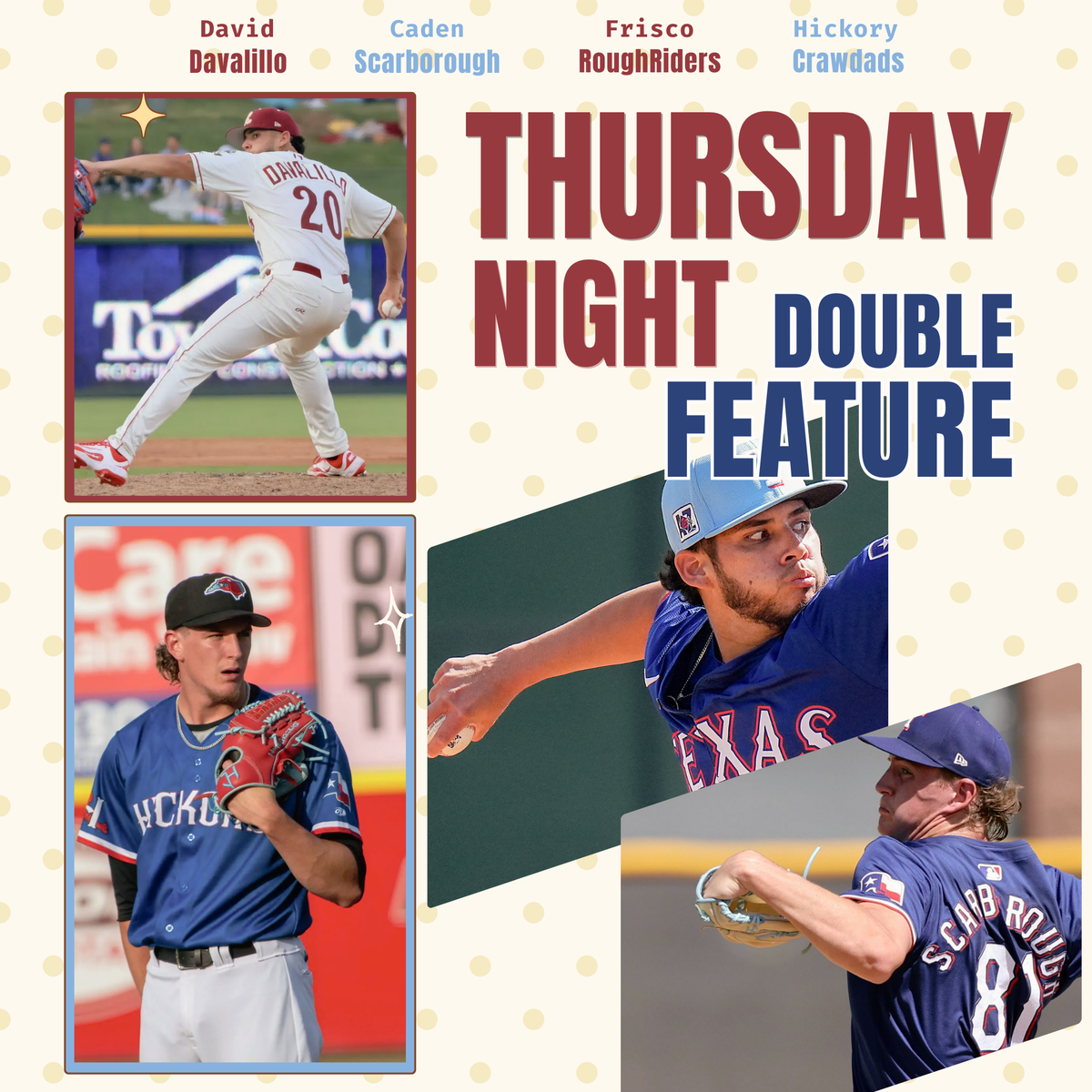 (F)arm Double Feature: Caden Scarborough & David Davalillo