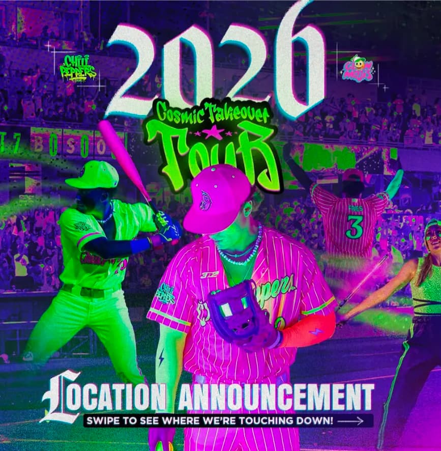 Cosmic Baseball Set to Glow Up Riders Field in 2026!