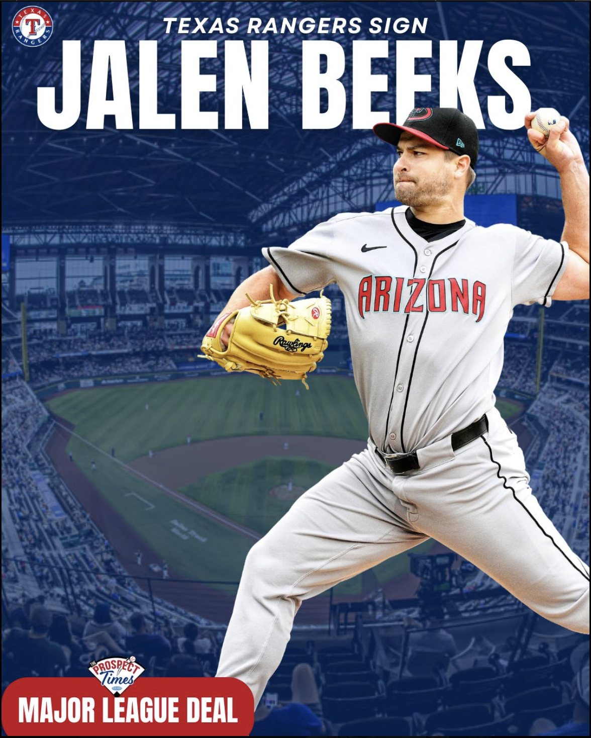 The Rangers are Finalizing a Deal with LHP Jalen Beeks