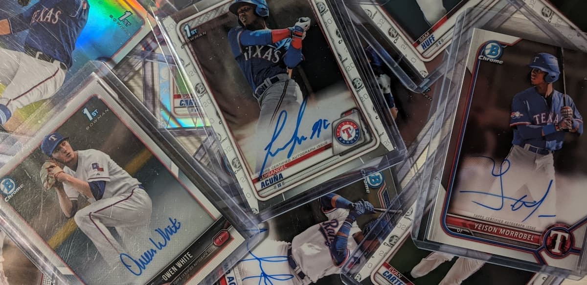 Introduction to Texas Rangers Bowman Prospecting