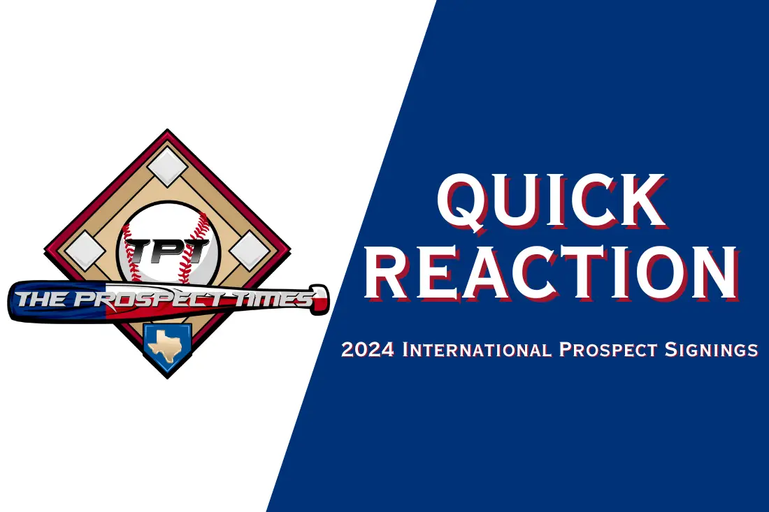 Quick Reaction: 2024 International Prospect Signings