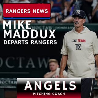 Mike Maddux set to leave Rangers staff and head out west.