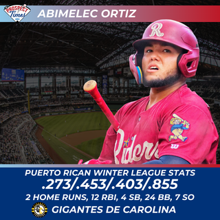 Rangers Player and Prospects Participating in Winter Leagues