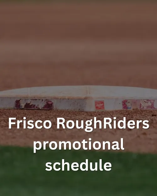 Frisco RoughRiders 2026 Promotional Schedule: Bobbleheads, Bark in the Park & Theme Nights