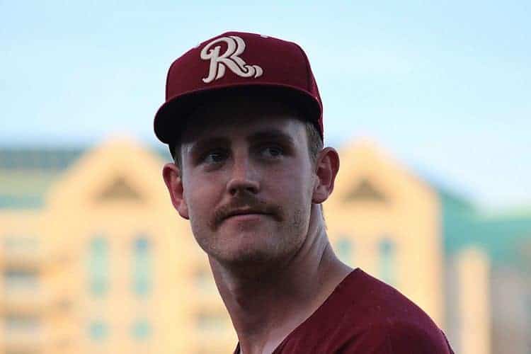Jason Bahr had perfect game through 5
