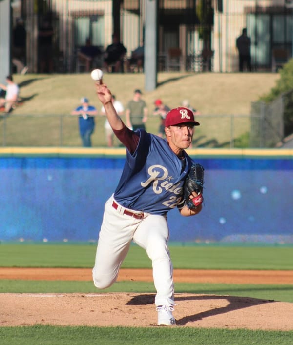 Leiter leads RoughRiders to 4-1 win over Cardinals