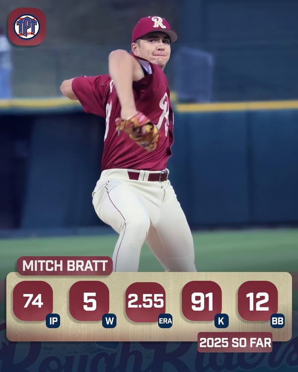 Mitch Bratt dominating the Texas League