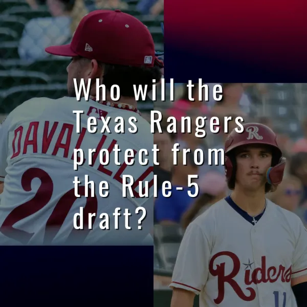 Texas Rangers 2025 Rule 5 Draft Eligible Prospects