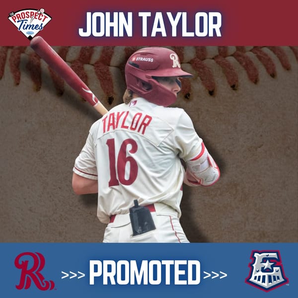 The Rangers System is Moving: Two of the Systems Best Hitters Just Got Promoted