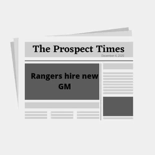 The Texas Rangers new GM is....Chris Young