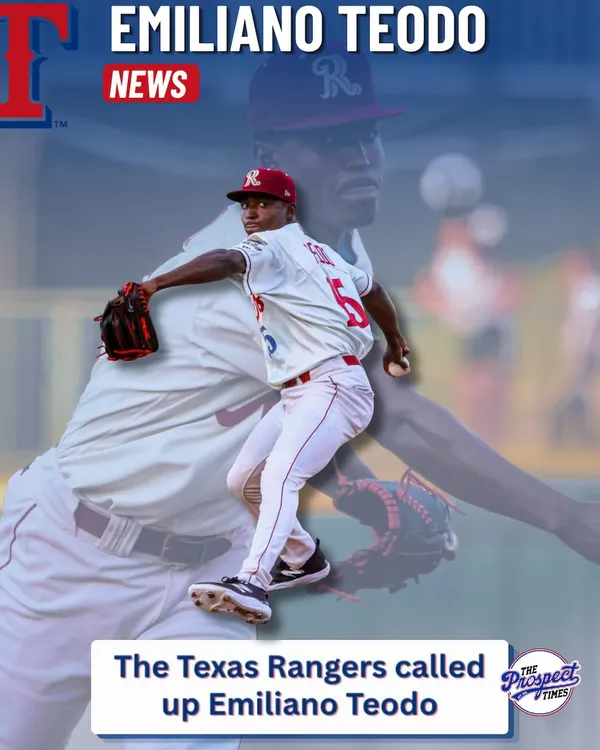 Texas Rangers Call Up: Emiliano Teodo Recalled for Major League Debut
