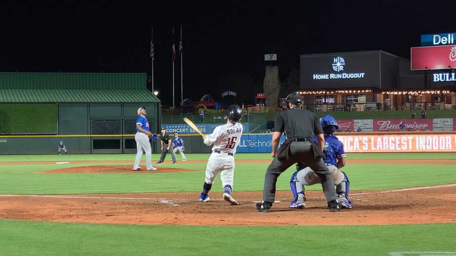 Bats Go Silent; Express Fall to OKC 7-1