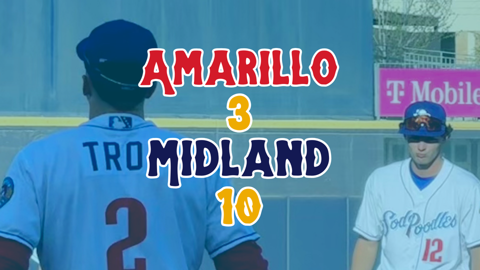 Soddies by Morning: Amarillo Stumbles in Series Opener in Midland