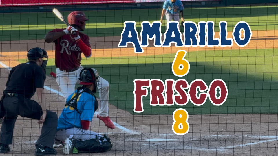 Cabrera Struggles the 2nd Time Against Frisco, Conticello Homers in Finale Loss