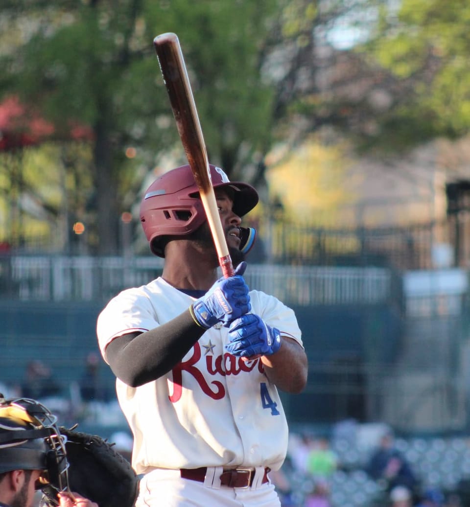 Josh Stowers two home runs lead Riders to win