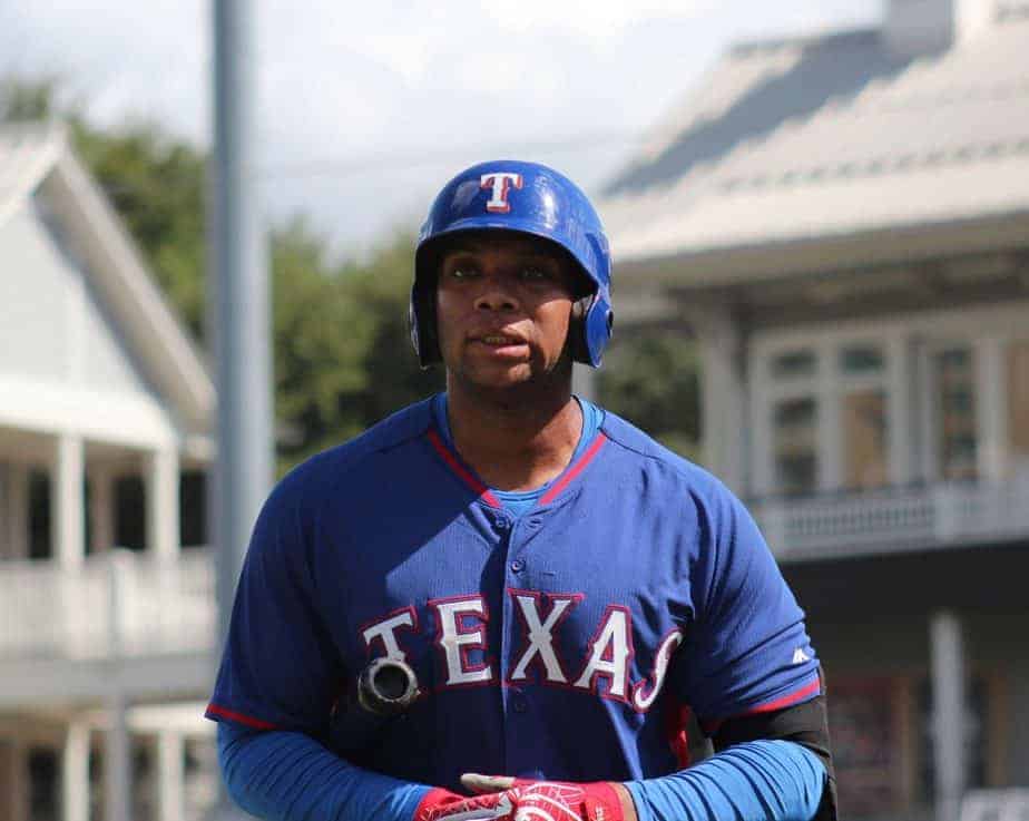 Texas Rangers Alternate site squad in corpus playing against the Houston Astros