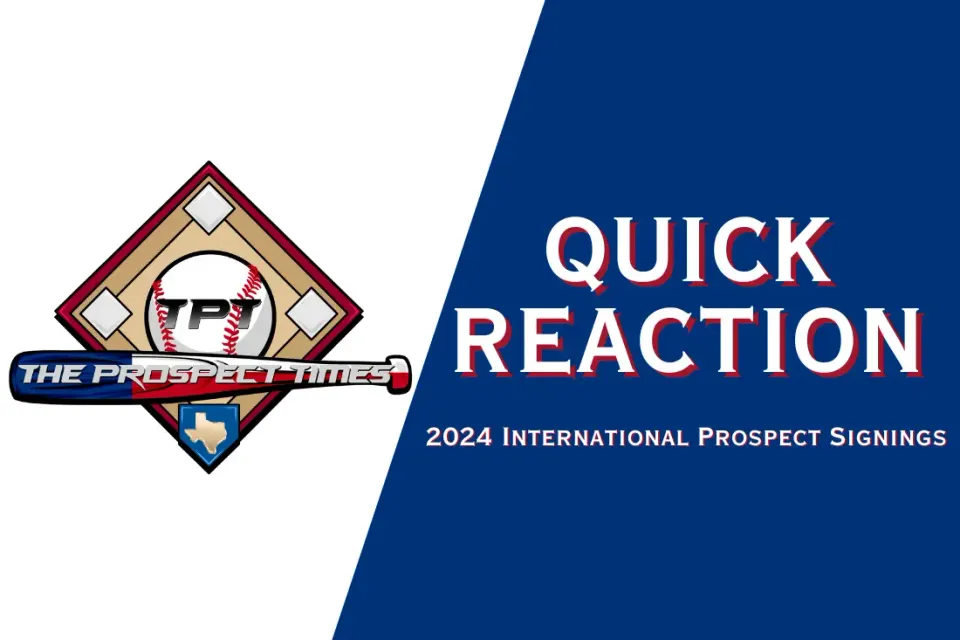 Quick Reaction: 2024 International Prospect Signings
