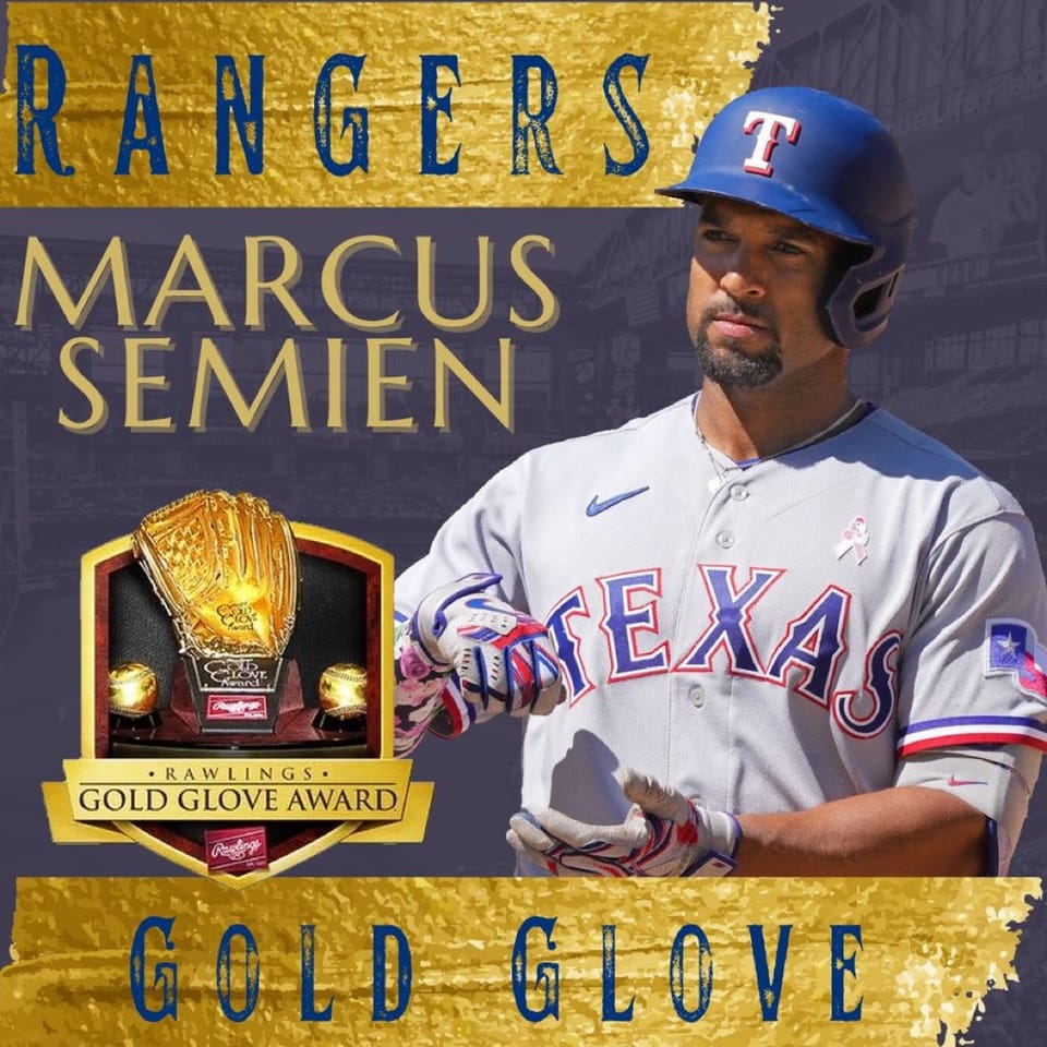 Marcus Semien secured second Gold Glove Award