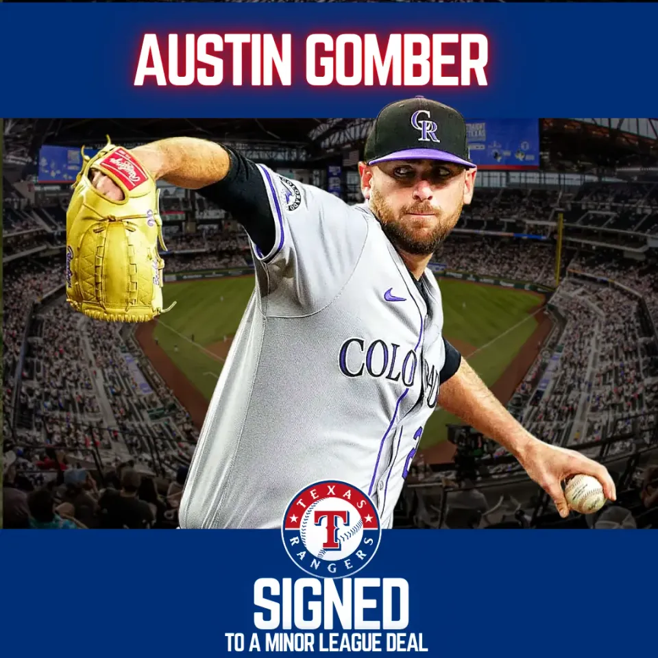 Rangers Add Veteran Left-Hander Gomber on Minor League Deal