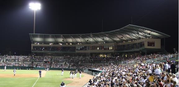 Nelson Wolff Stadium where the San Antonio Missions play baseball.