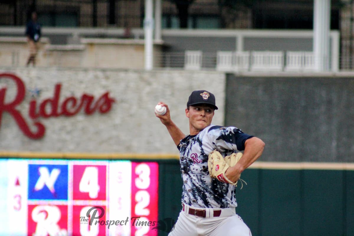 Jack Leiter's 3rd start for the Frisco RoughRiders