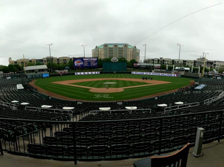 Dr Pepper Ballpark, home of the Frisco RoughRiders