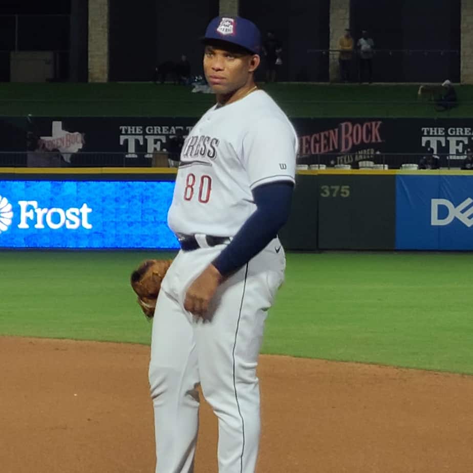 Express playing at Dell Diamond, photo by Michael Owen