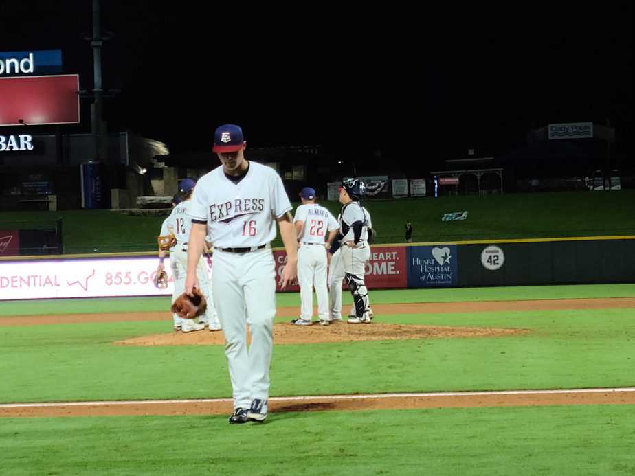 Express playing at Dell Diamond, photo by Michael Owen