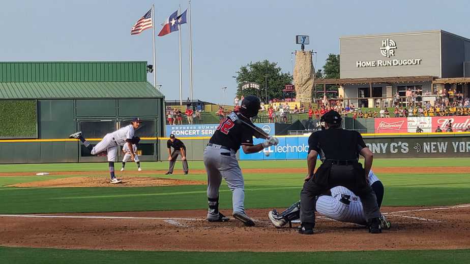 Express playing at Dell Diamond, photo by Michael Owen