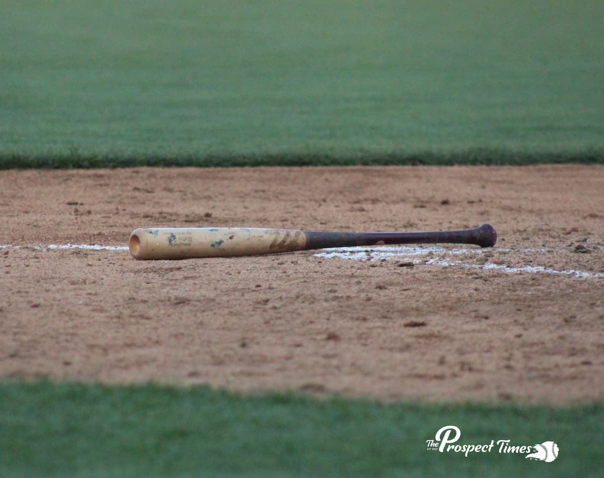 Blaine Crim's bat