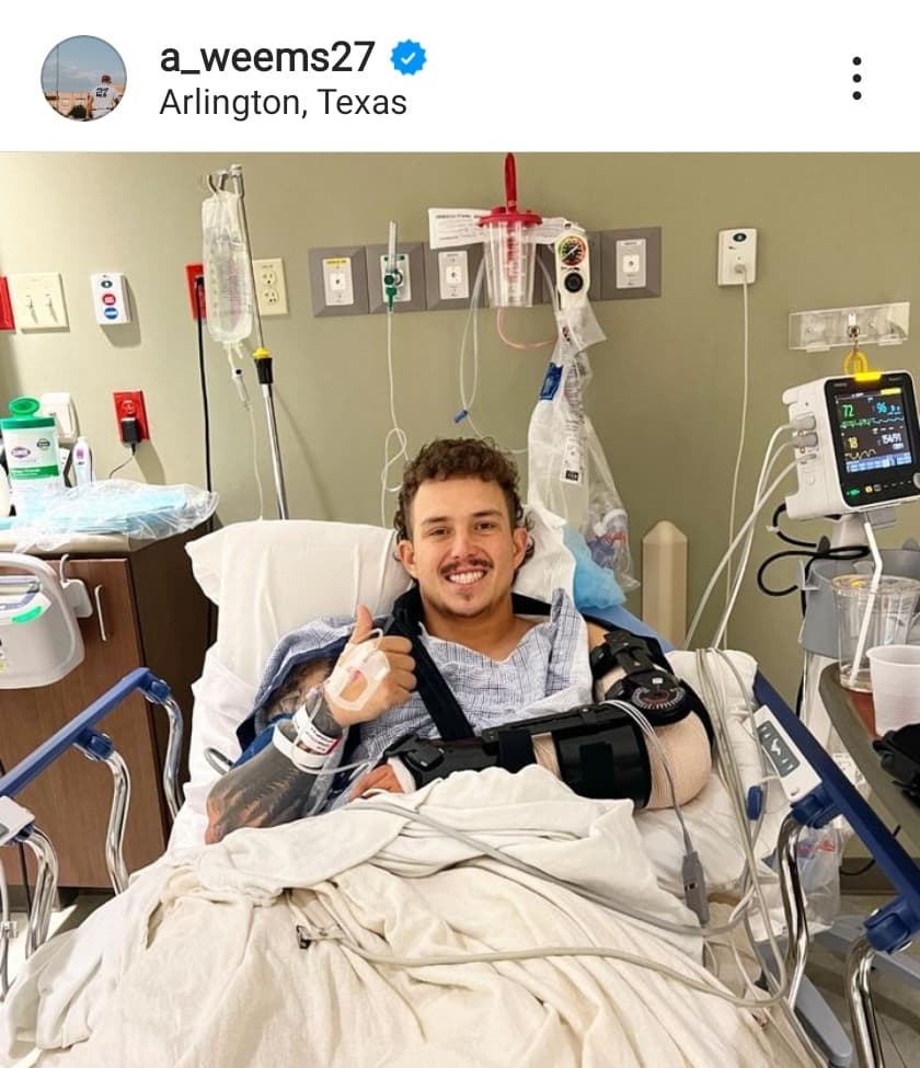 Avery Weems has Tommy John surgery