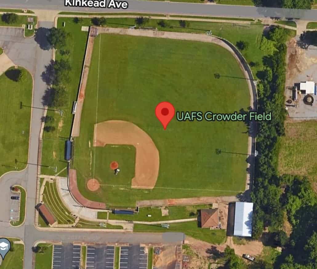 Aerial View Of Crowder Field